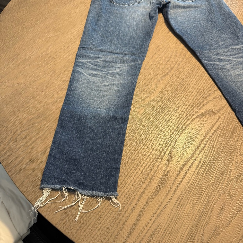 Adriano Goldshmied The Ex-Boyfriend Slouchy Slim Medium Wash Jeans Sz 28R Relax - Picture 11 of 11